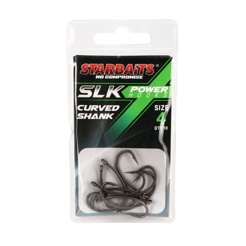 Hameçons Starbaits Power Hook PFTE - Curved Shank