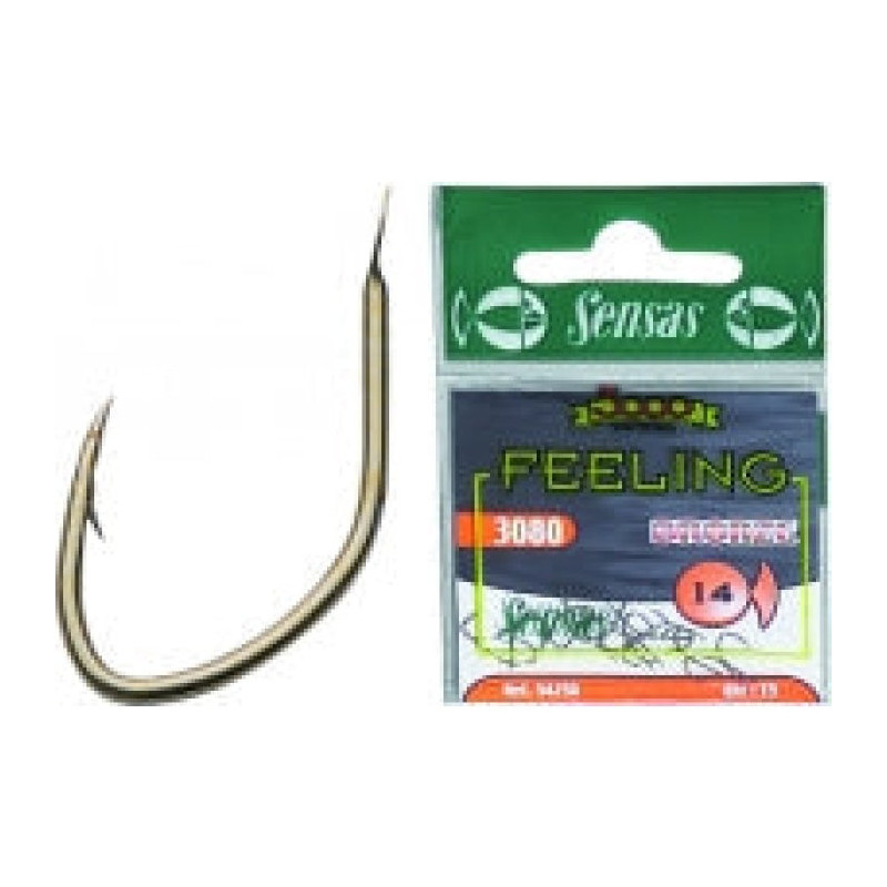 Sachet Hameçons Sensas 3080 Bronze N°22