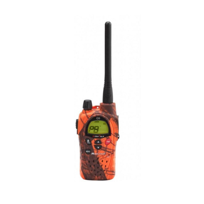 Talkie-walkie rechargeable Midland G9 Pro PMR446 - Orange