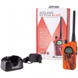 Talkie-walkie rechargeable Midland G9 Pro PMR446 - Orange