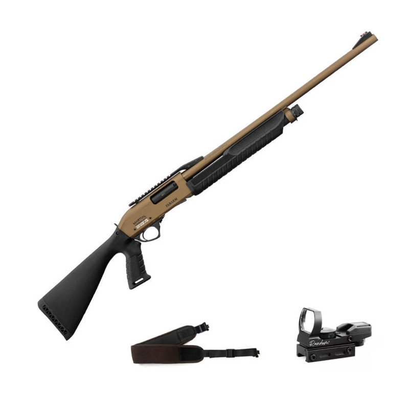 Fusil à pompe Fabarm Martial - Cantilever - Cal. 12/76 - Pack Tactique