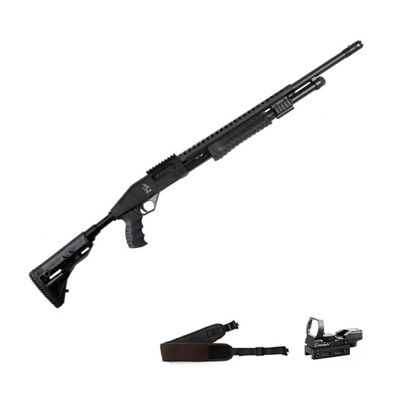 Fusil à pompe Taurus ST12 Tactical Rayé - Cal. 12/76 - Pack Tactique