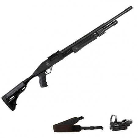 Fusil à pompe Taurus ST12 Tactical Rayé - Cal. 12/76 - Pack Tactique