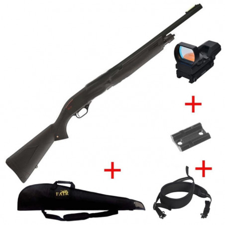 Pack Fusil à pompe Winchester SXP Tracker Rifled - Cal. 12/76