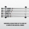 Support cannes Abu Garcia Horizontal 6 Rod Rack