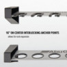 Support cannes Abu Garcia Horizontal 6 Rod Rack