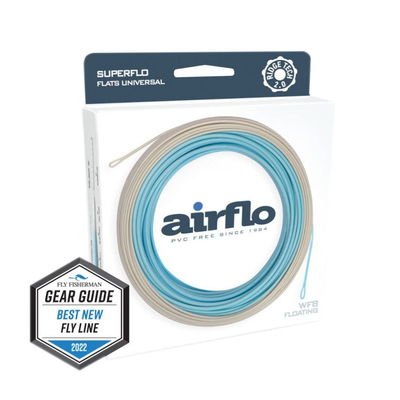 Soie de pêche Airflo Flats Universal Ridge 2.0 Taper
