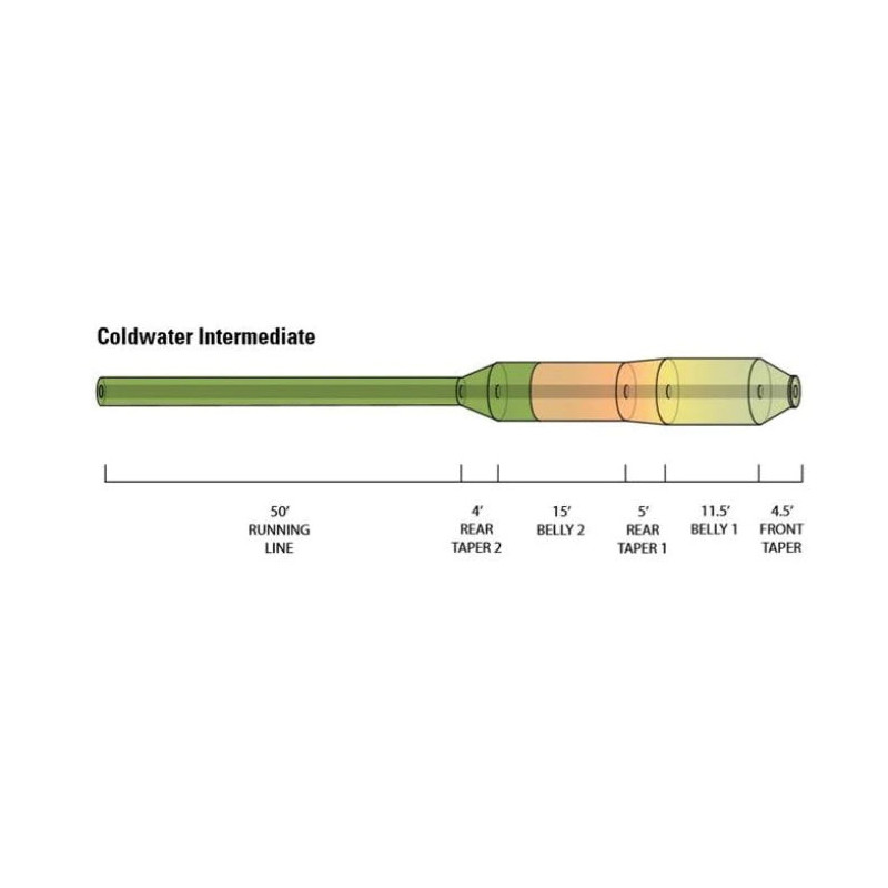 Soie Orvis Hydros Coldwater Intermédiaire