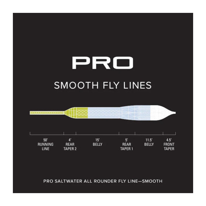 Soie Orvis Pro Saltwater All-Rounder Smooth