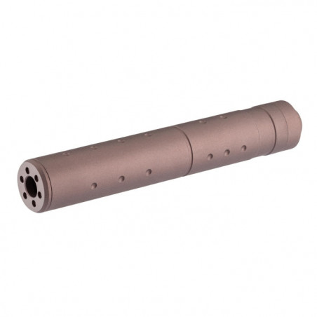 Silencieux aluminium 195mm 14mm CCW FDE