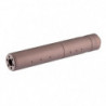 Silencieux aluminium 195mm 14mm CCW FDE