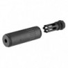 Silencieux Aluminium QD cache flamme en acier 14mm CCW