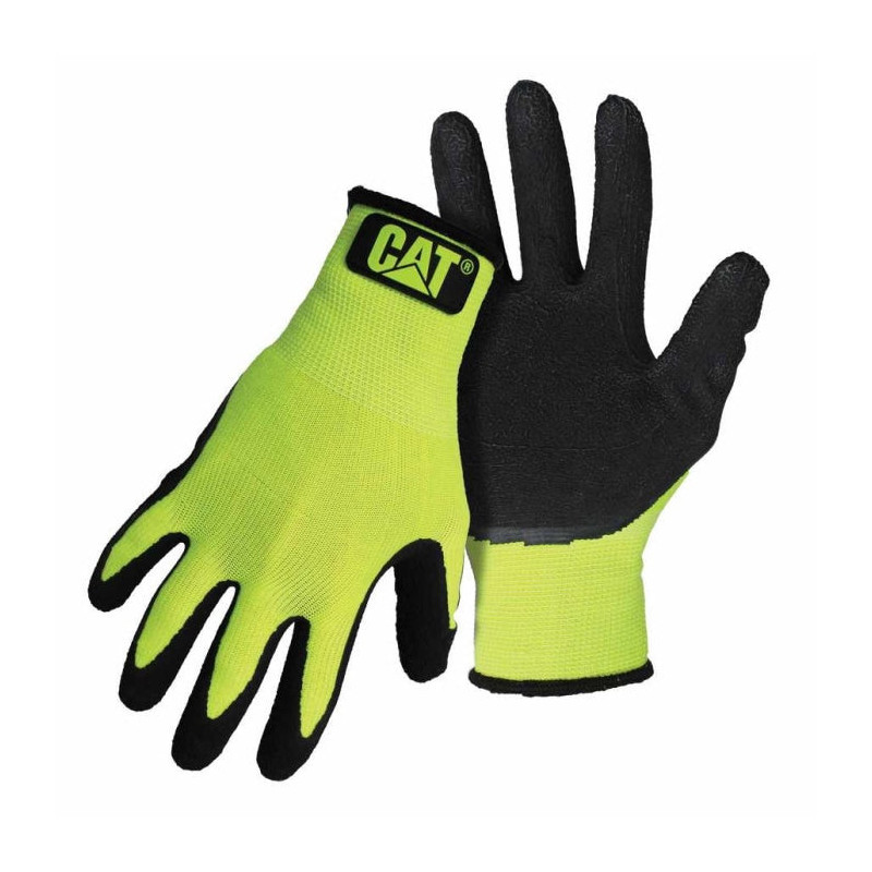 Gants Caterpillar en latex haute visibilité