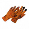 Gants fin Verney Carron Tactiles - Snake Orange