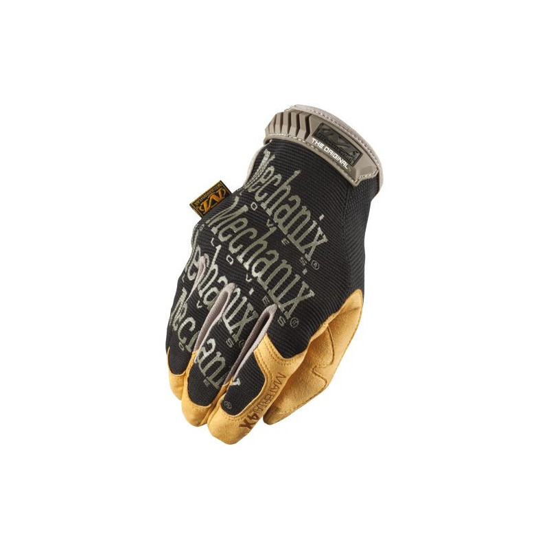 Gants Mechanix Wear Original Material 4X Noir et Jaune - MOQ 10