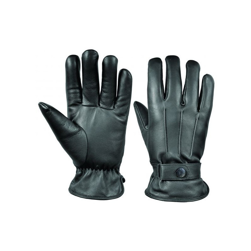 Gants MO Equipol en cuir noir