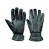 Gants MO Equipol en cuir noir
