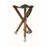 Trépied bois pliant Fuzyon pied métal - 75 cm