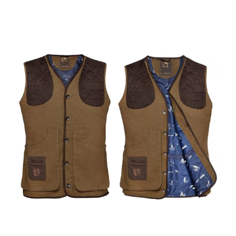 Gilet de chasse Club Interchasse Thibault sans broderie