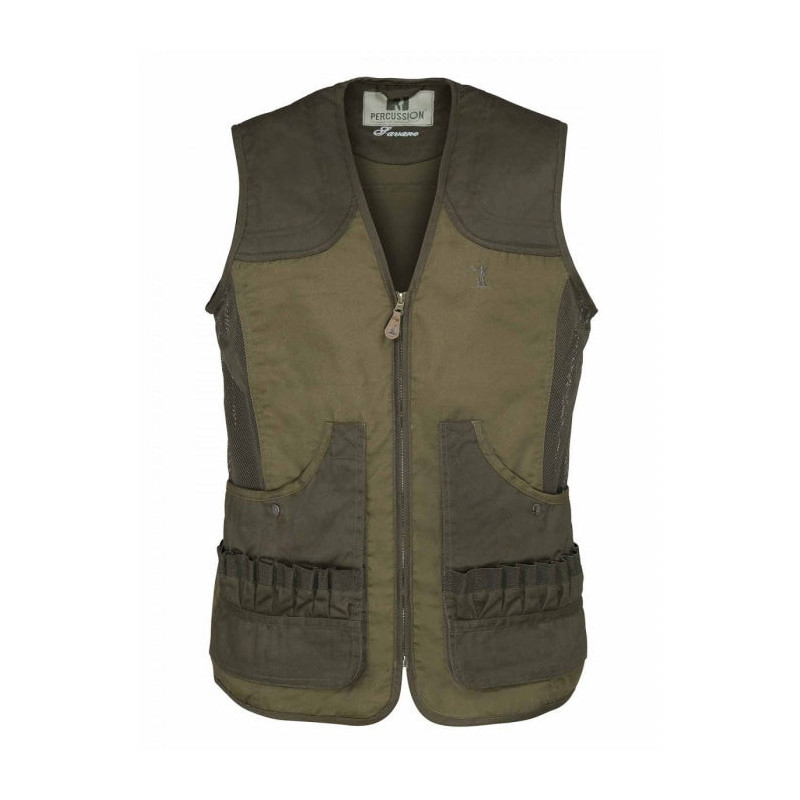 Gilet de chasse Percussion Savane
