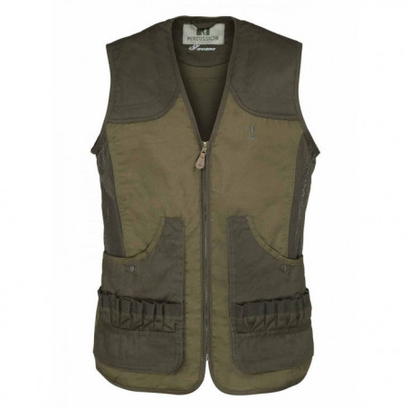 Gilet de chasse Percussion Savane