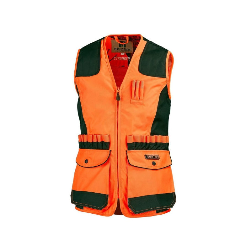 Gilet de chasse Percussion Stronger Orange uni