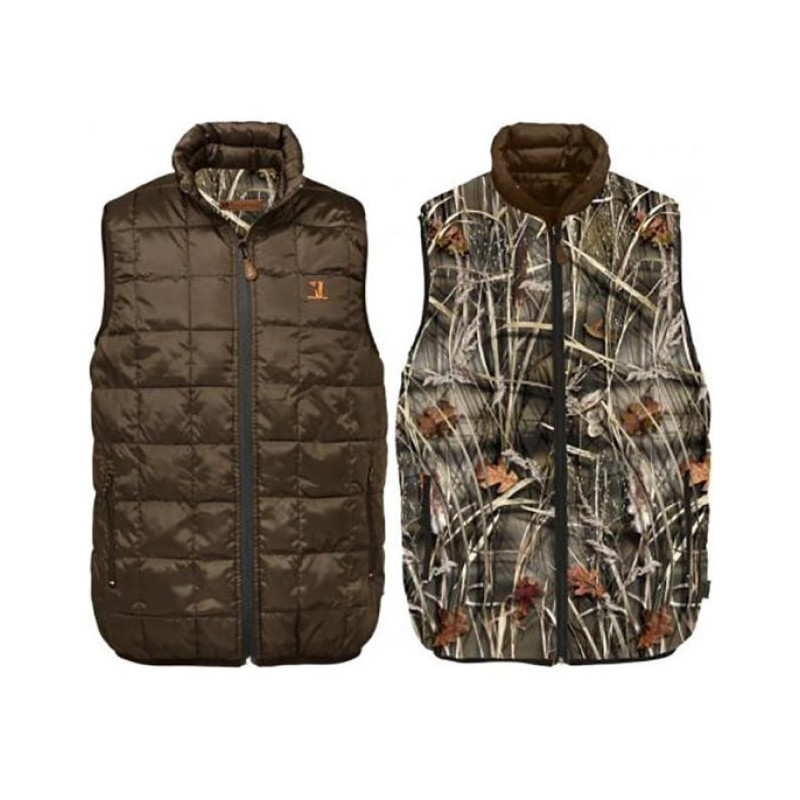 Gilet de chasse Percussion Warm réversible