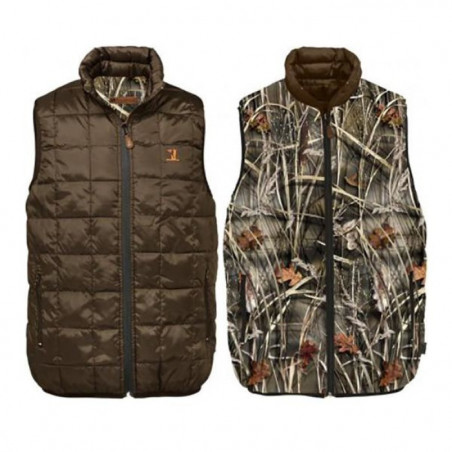 Gilet de chasse Percussion Warm réversible