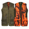 Gilet de chasse réversible Percussion Savane