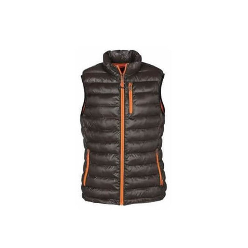 Gilet matelassé Percussion Trekking Marron
