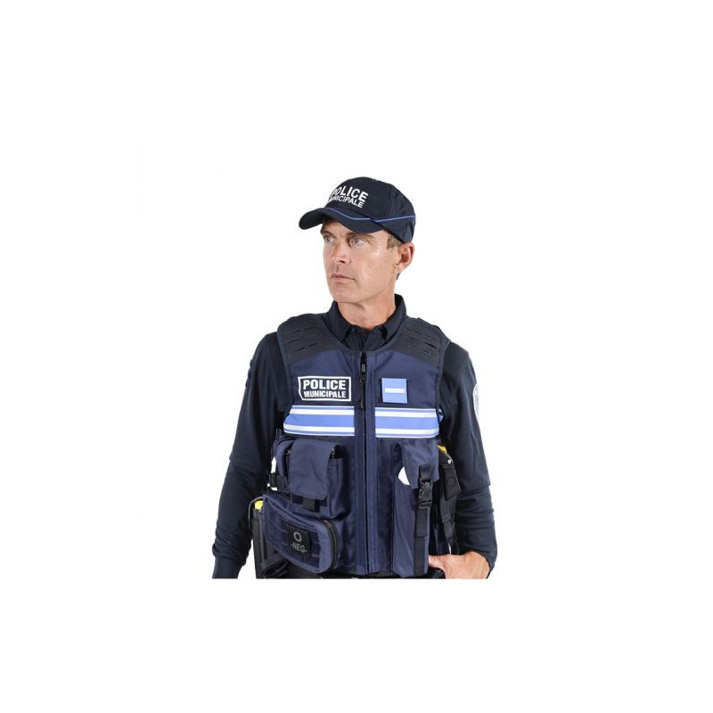 Gilet P-Balles Safariland IIIA Multipoches Fixes Police Municipales