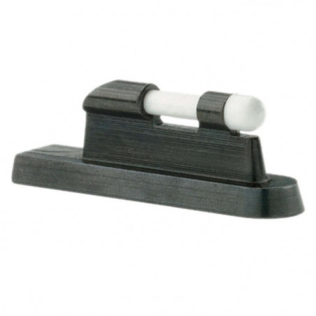 Guidon longitudinal Recknagel Blanc - Diam. 2,5 - Bh 6,5
