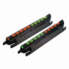 Guidon magnétique Hi Viz 2 fibres pour bande de 4.2 à 11.1 mm