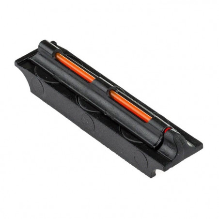 Guidon Magnétique Truglo Rouge fluo - Bande 7 ou 9 mm