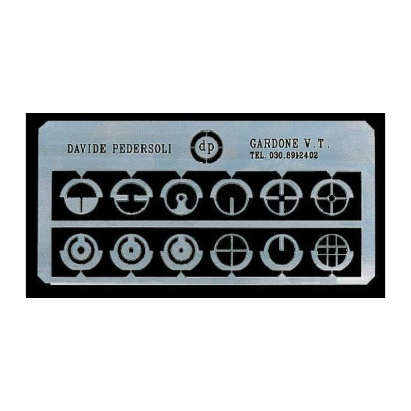 Kit 12 Inserts Interchangeables Davide Pedersoli