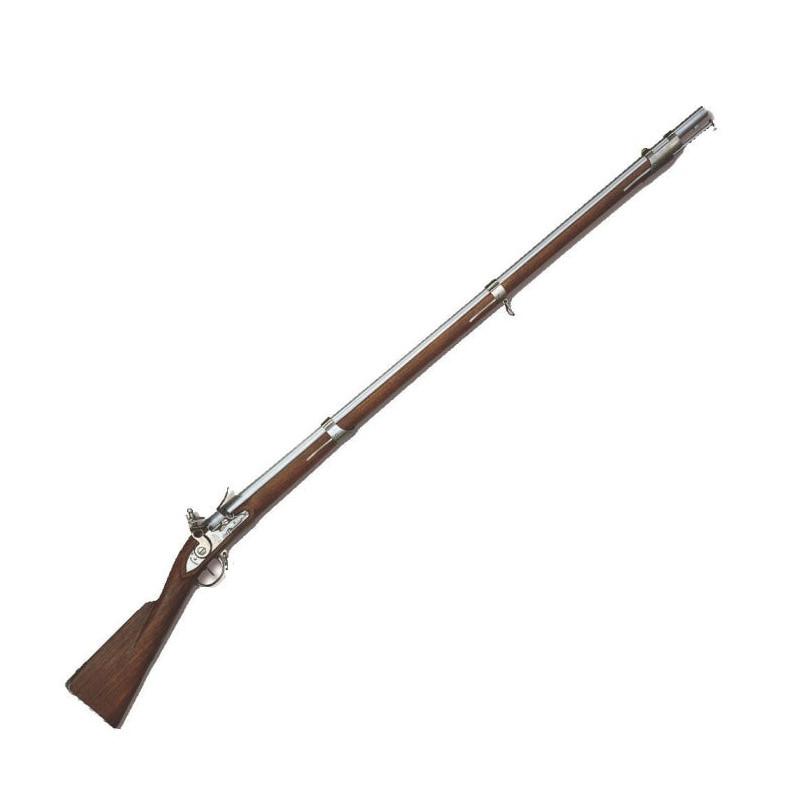 Fusil à poudre Davide Pedersoli 1795 spingfield à silex - Cal. 69 pn