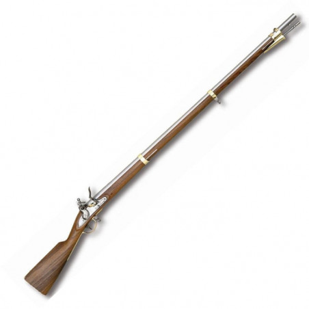 Fusil à poudre Davide Pedersoli 1798 austrian à silex - Cal. 69 pn