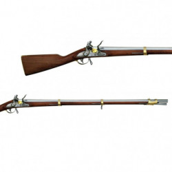 Fusil à poudre Davide Pedersoli 1798 prussian à silex - Cal. 75 pn