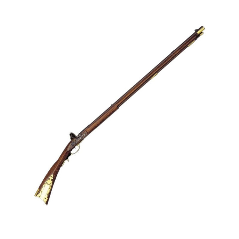 Fusil à poudre noire Davide Pedersoli Frontier luxe érable à silex