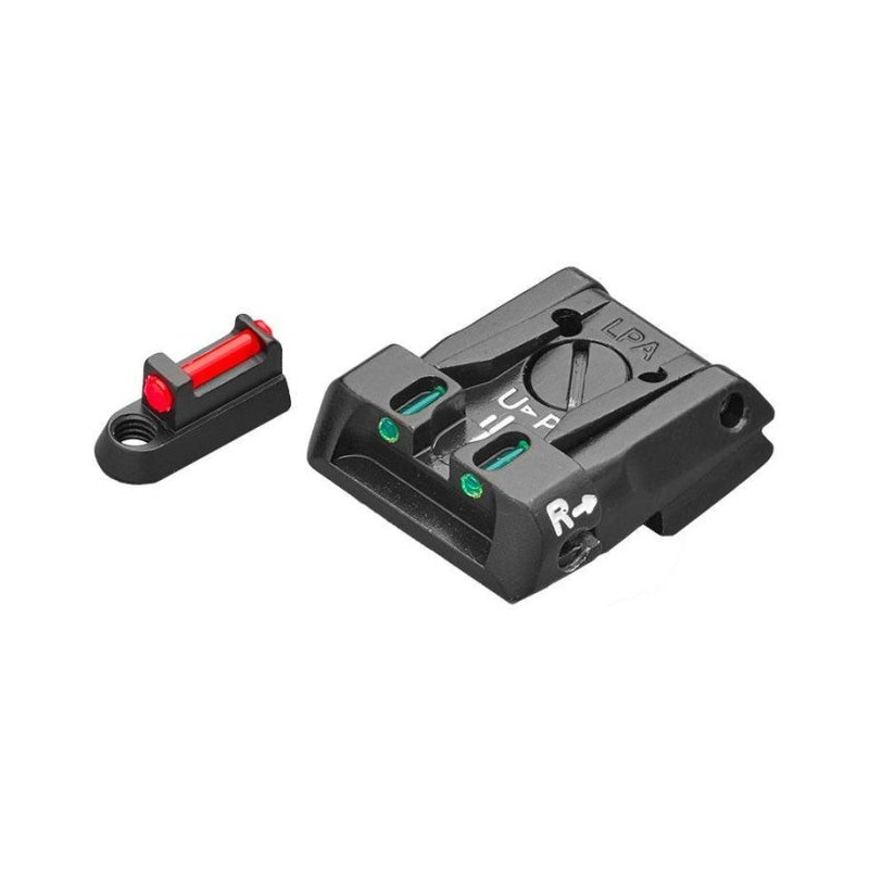 Hausse Réglable et Guidon LPA pour CZ P07/P09 Shadow - Fibre Optique