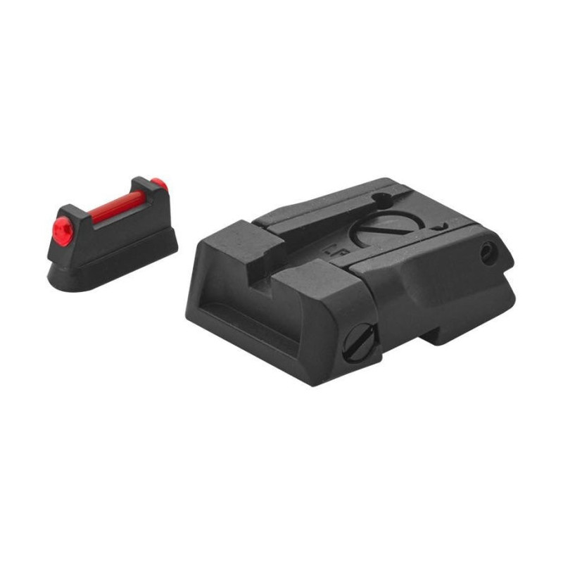 Hausse Réglable et Guidon LPA pour CZ SP01 Shadow - Fibre Optique