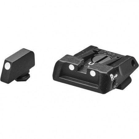 Hausse Réglable et Guidon LPA pour Glock 17 à 35