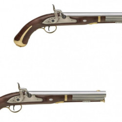 Pistolet à poudre noire Davide Pedersoli 1805 harper's ferry à percussion - Cal. 54 pn
