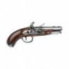 Pistolet à poudre noire Davide Pedersoli AN IX gendarmerie à silex - Cal. 15.2 mm pn