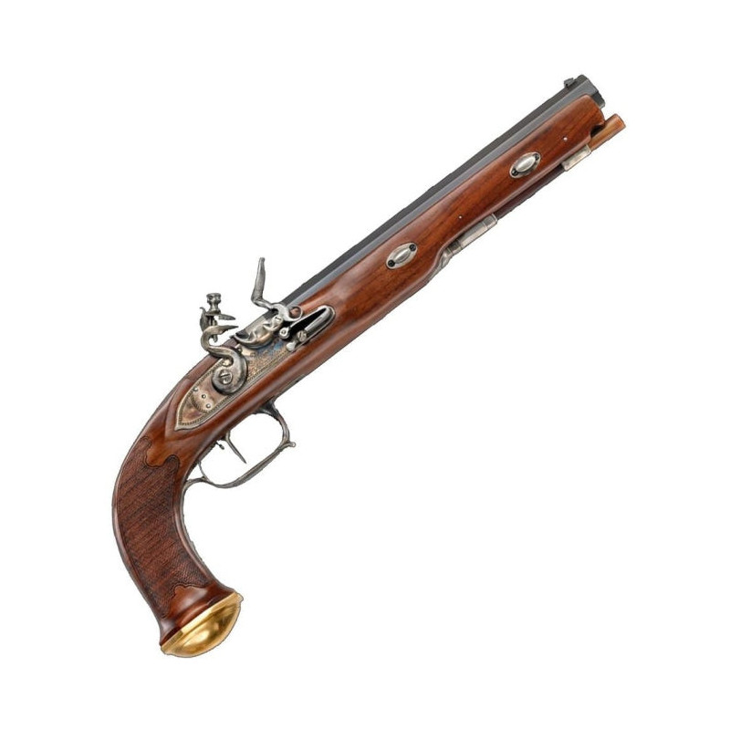 Pistolet à poudre noire Davide Pedersoli Boutet 1er empire à silex - Cal. 45 pn