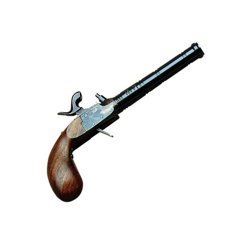 Pistolet à poudre noire Davide Pedersoli Derringer Liegi Pocket - Cal. 36 pn
