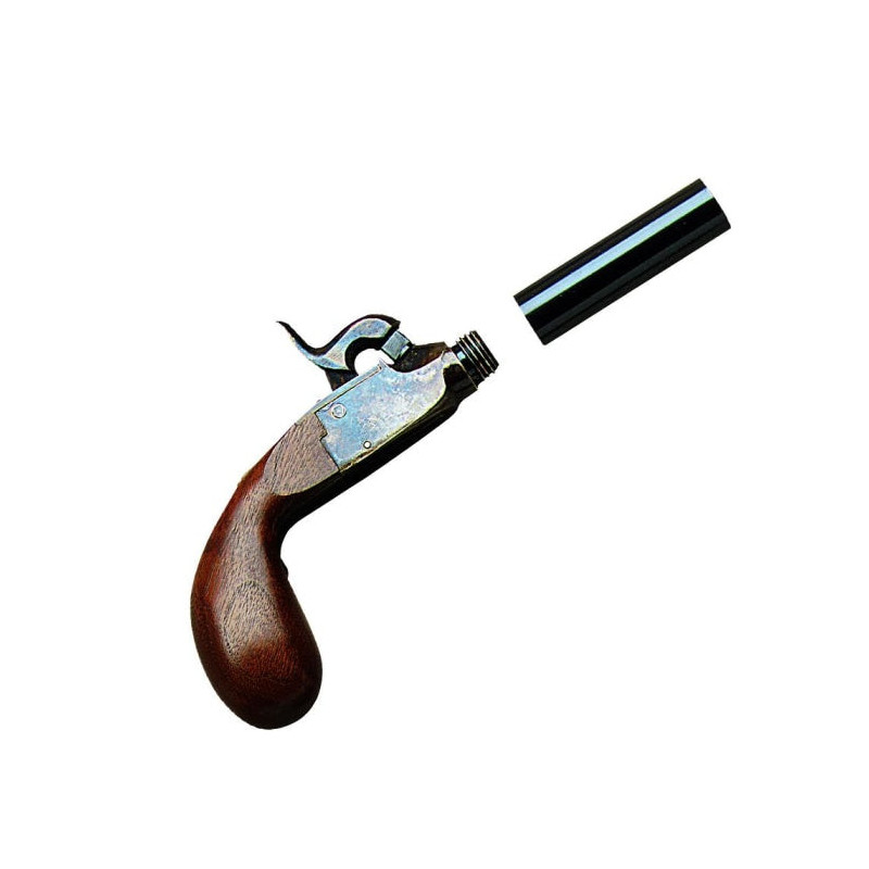 Pistolet à poudre noire Davide Pedersoli Derringer Liegi Standard - Cal. 44 pn