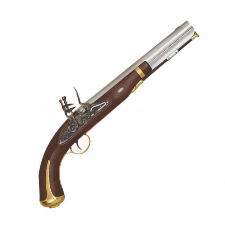 Pistolet à poudre noire Davide Pedersoli Harper's ferry à silex - Cal. 58 pn