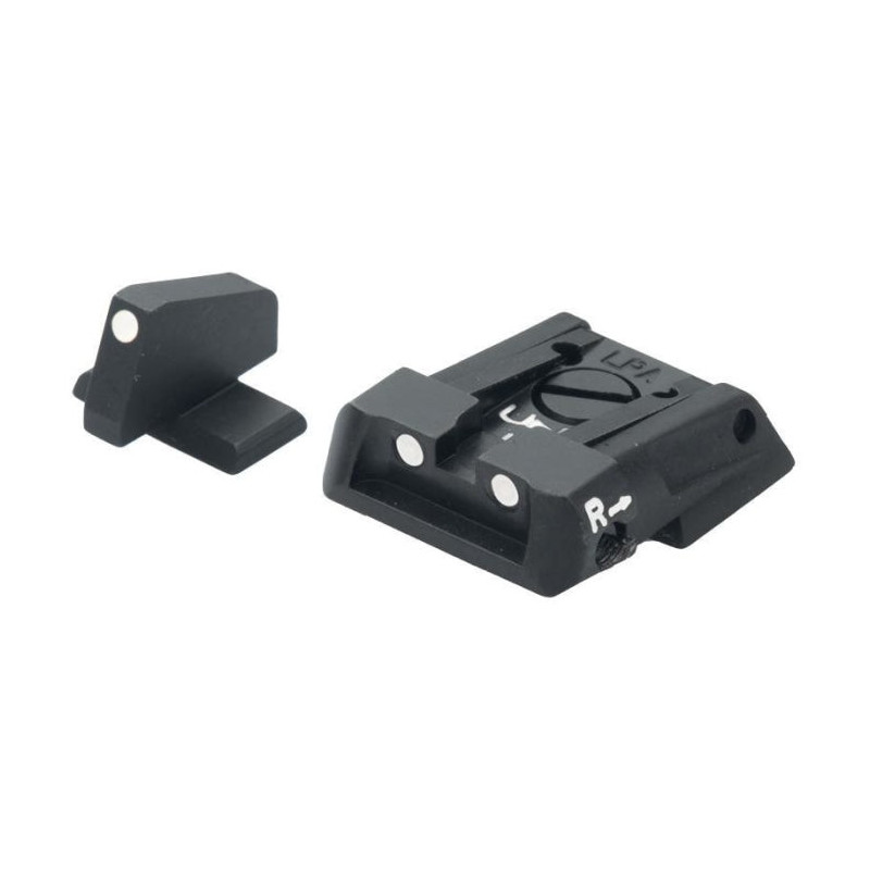 Hausse Réglable et Guidon LPA pour S&W Military et Police Pistolet Automatique