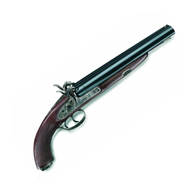 Pistolet à poudre noire Davide Pedersoli Howdah hunter à percussion